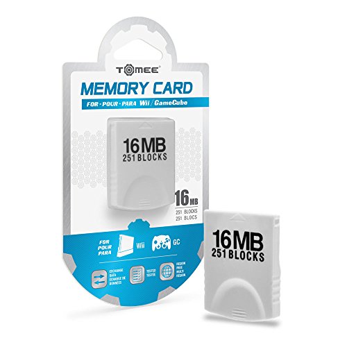 Tomee 16MB Memory Card (251 Bloques) Para Nintendo Wii Y Gamecube