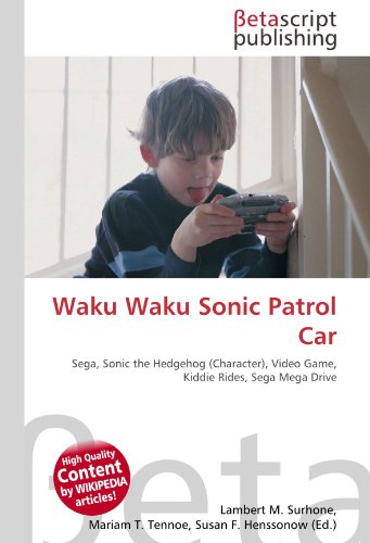 Waku Waku Sonic Patrol Car: Sega, Sonic the Hedgehog (Character), Video Game, Kiddie Rides, Sega Mega Drive