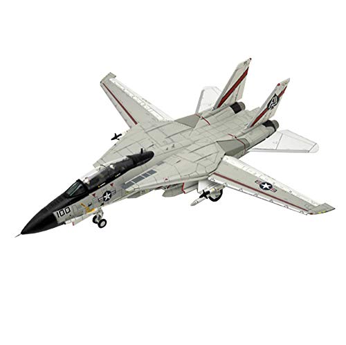 X-Toy Modelo De Combate Militar, 1/72 Escala F-14A Tomcat Combate USN VF-41 Negro Ace Modelo De La Aleación, Regalo Ejecutivos, 10.4Inch X 11.8Inch