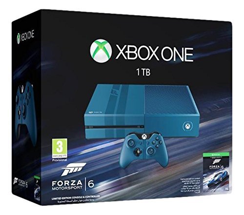 Xbox One - Consola 1 TB, Edición Limitada + Forza Motorsport 6