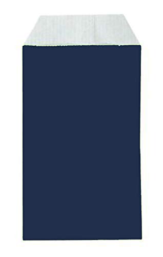 Yearol K04A 250 Sobres bolsas de papel kraft pequeñas sin asas. Especial para regalo, comunion, tiendas, comercio, joyería, bisutería etc. 7 cm. x 12 cm. 60 gr/m, Azul