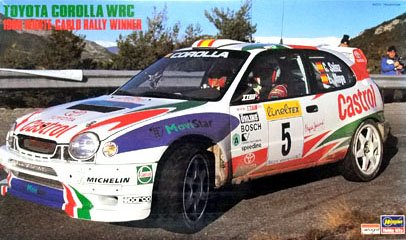 1/24 Toyota Corolla WRC 1998 Monte Carlo Rally # CR24 (japan import)