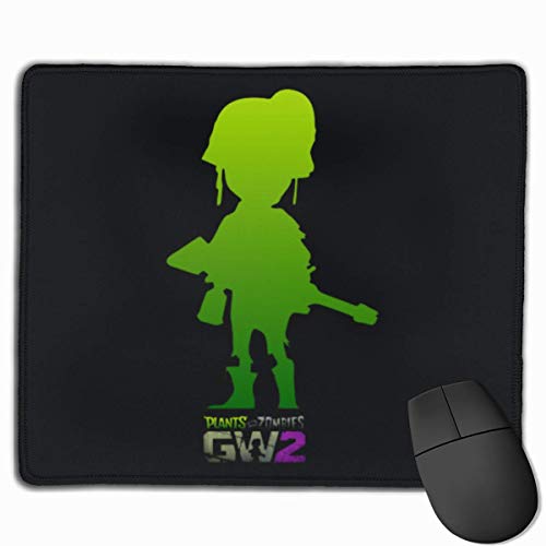 Alfombrilla de ratón Non-Slip Gaming Mouse Mat Custom Plants Vs Zombies Gw 2 Mouse Pad Personality Designs Smooth Comfortable Touch Gaming Mousepad 25 * 30cm / 11.81"x9.84"