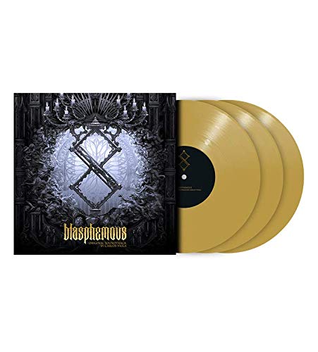 Blasphemous - Original Soundtracks on Three GOLD Discs LP - Limited Edition - Limited Run (switch, ps4, pc, OST)