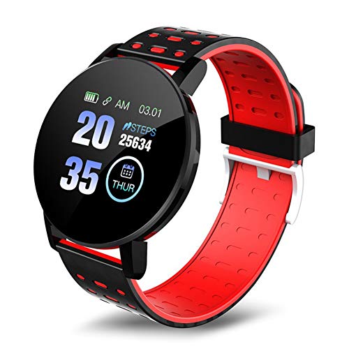 Bluetooth Smartwatch Hombre Reloj Inteligente Impermeable IP68 Actividad Monitor Pulsómetro Compatible con Android y iOS