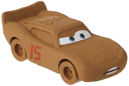 Cars Vehículo Rayo McQueen Hero Chester Wipplefilter, coche de juguete (Mattel DXV51)