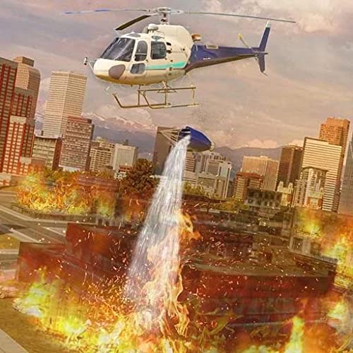 Ciudad Helicóptero 911 Rescate Simulador Aire Ambulancia Juegos de vuelo para Niños GRATIS