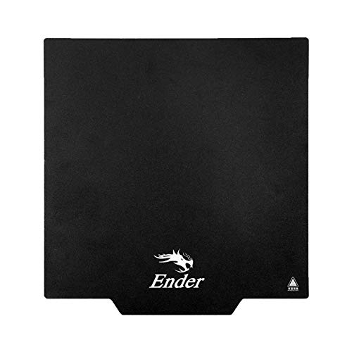 Creality Ender 3 Upgrade Base de impresión magnética, 235 x 235 x 1 mm, para Ender 3, Ender 3Pro, Ender 5, CR20, CR20 Pro