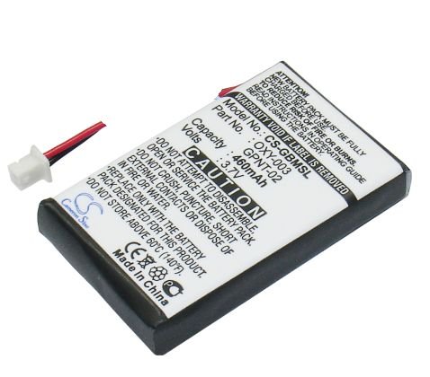 CS - Batería para Nintendo Game Boy Micro, OXY-001 (460 mAh, 1,66 WH, 3,7 V, sustituye a Nintendo OXY-003, GPNT-02)