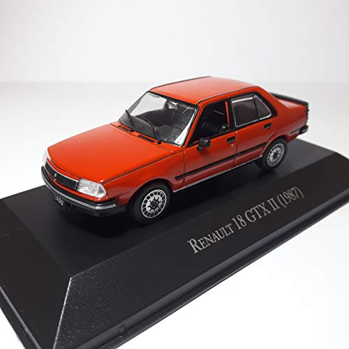 Desconocido 1/43 Coche Car Modelo Renault 18 GTXII 1987 Rojo