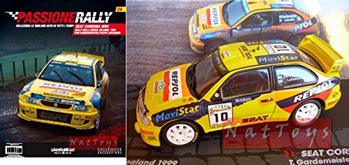 EDICOLA Seat Cordoba WRC New Zealand 1999 Model Die Cast 1:43 Ixo Passione Rally +fas Compatible con