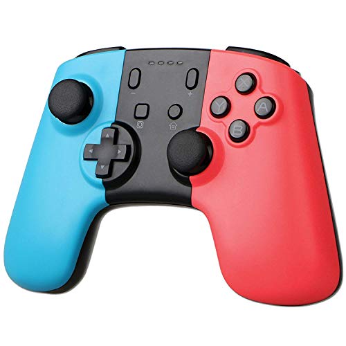 EEEKit Control Remoto inalámbrico Pro Joypad Gamepad para Nintendo Switch Console - Azul y Rojo