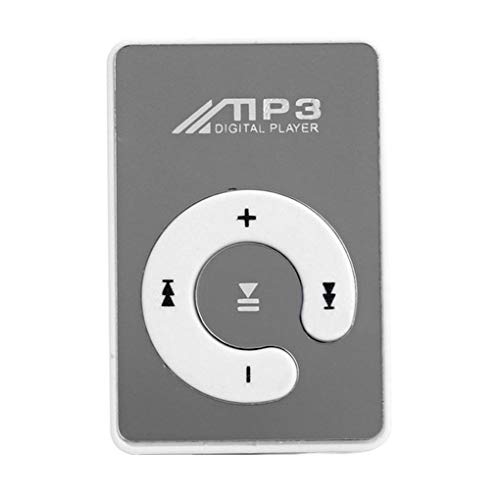 Espejo Clip USB MP3 Player Sport Soporte de Tarjeta de 8GB TF Mini portátil de música Media PlayerSunlera