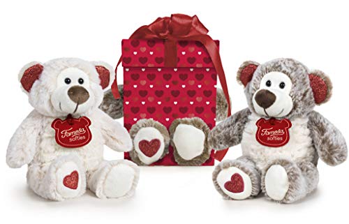 Famosa Softies - Peluche Happy Valentine 32cm con Relleno Reciclado, para niños y niñas a Partir de 0 años (760019736)