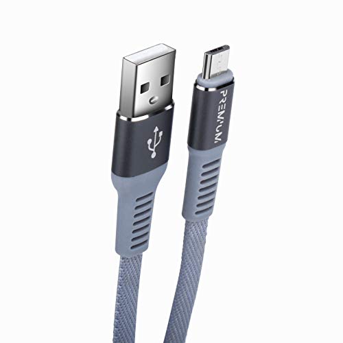 FR-TEC - Cable de carga Premium para mando, micro USB a USB (PS4)