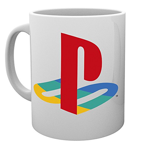 GB Eye, Playstation, Colour Logo, Taza