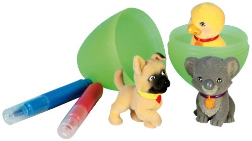 Giochi Preziosi Puppy In My Pocket 5761 Aventuras en Pocketville - Set de 3 Mascotas con Accesorios