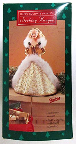 Happy Holidays Barbie Stocking Hanger