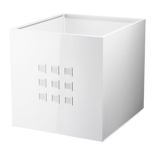 Ikea Caja lekman, Color Blanco (para estanterías de Expedit)