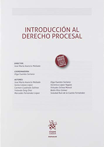 Introducción Al Derecho Procesal: 1 (Manuales de Derecho Procesal)