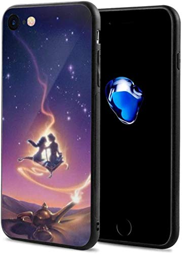 iPhone 7/8 Case Aladdin and His Wonderful Lamp Full Protective Anti-Scratch Resistant Cover Case for iPhone 7 and iPhone 8 New Year 2021