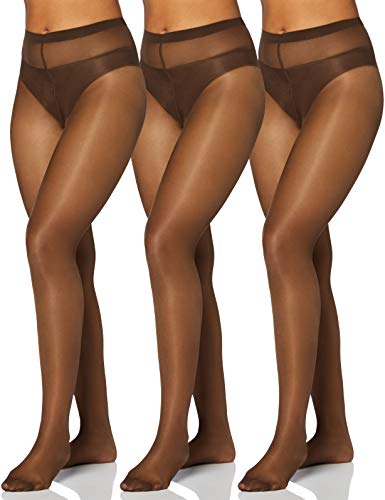 Iris & Lilly by Wolford 14868 Ceñidos, Marrón (Coca), 16, Pack de 2