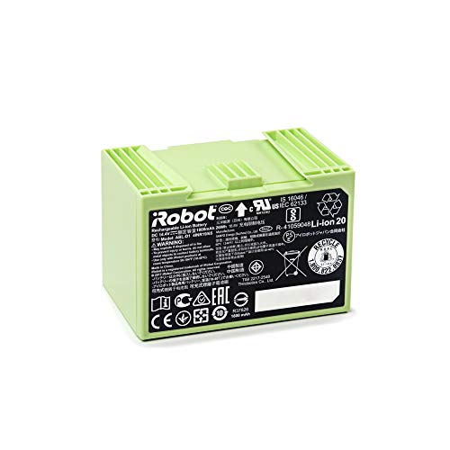 iRobot Batería de Iones de Litio Piezas Originales, Compatible con Roomba Serie E/I 26W Verde