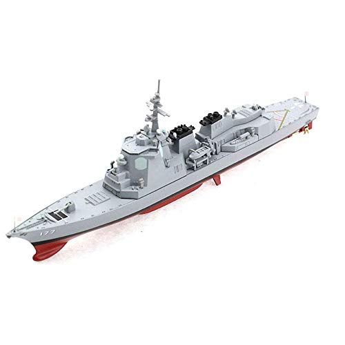 JHSHENGSHI Modelo de plástico Militar a Escala 1/900, Fuerza de autodefensa Japonesa de la Segunda Guerra Mundial Atago Aegis Destroyer DDG177 Decoraciones Regalos, 7,2 Pulgadas