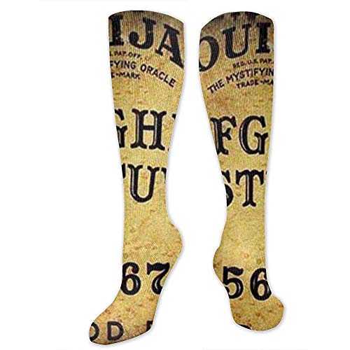 Joy Edward Juego mágico peligroso Ouija Board Popular Gran regalo para los calcetines de compresión del día de San Valentín Mujeres/Hombres Mejor
