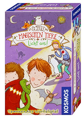 Kosmos - Juego de Mesa emocionante «Die Schule Der magischen Tiere - Licht aus!» 711405 (versión en alemán), para niños a Partir de 7 años