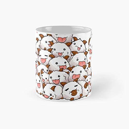 League Of Legends Poro Love T-shirt Classic Mug Birth-day Holi-day Gift Drink Home Kitchen