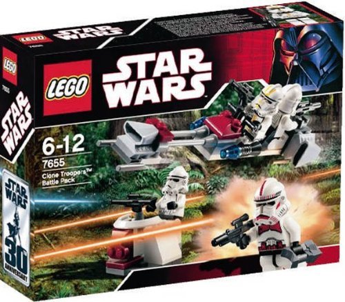 LEGO Star Wars 7655 Clone Troopers Battle Pack - Grupo de Combate de Soldados Clones
