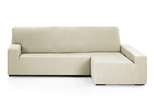 Martina Home Funda para sofa Chaise Longue modelo Emilia - Brazo derecho, color Marfil