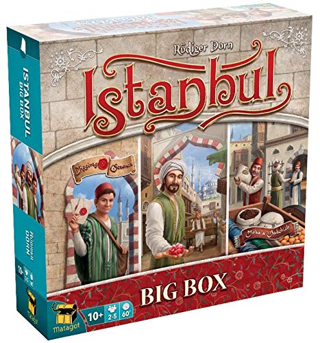 Matagot Istanbul Big Box Spiele, französische Ausgabe