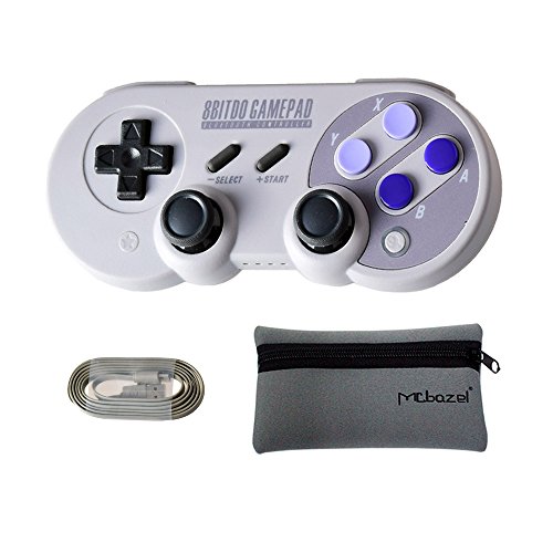 Mcbazel Bitdo SN30 PRO Wireless Bluetooth Gamepad Controller For NS Switch/Windows/ macOS/Android With Mcbazel Storage Bag