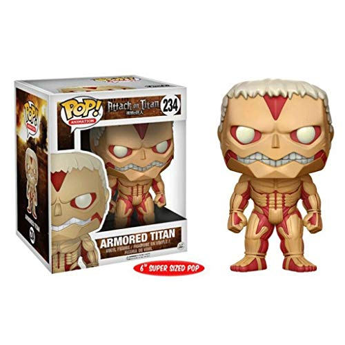 MXXT Funko Pop Animation : Attack on Titan - Armored Titan Figure Gift Vinyl 6inch for Anime Fans Chibi
