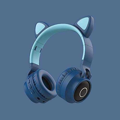 N-B Cat Ears Bluetooth Headset Wireless Luminous Headset Computer Gaming Headset