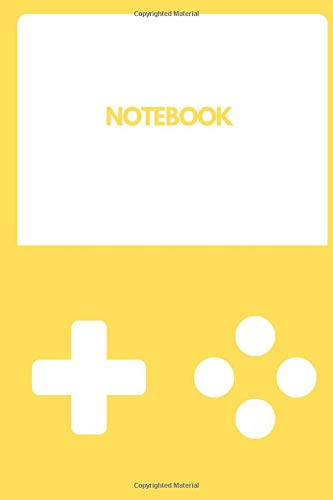 Notebook: Nintendo Game Boy Yellow Color Notebook, Journal and Daily Diary for Personal Use