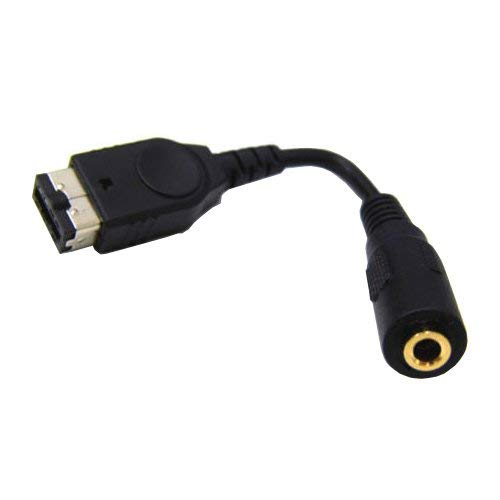 OSTENT Cable de 3,5 mm para auriculares con adaptador de auriculares compatible con Nintendo DS Gameboy Advance GBA SP
