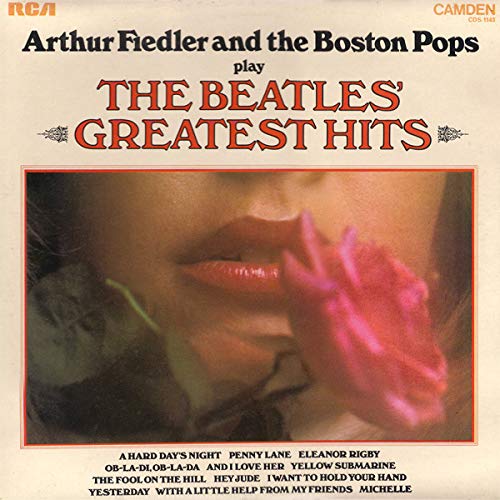 Play The Beatles' Greatest Hits - Arthur Fiedler And The Boston Pops Orchestra LP