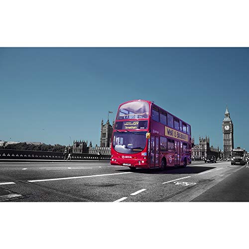 Puzzle Londres Big Ben Autobuses Jigsaw Caminos Y Cielos Regalos De Decoración De Sala De Estar 500/1000/2000/3000/4000/5000/6000 Piezas Master Challenge 1128