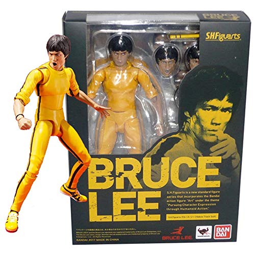 rgbh Bruce Lee Figura Muerte Juego 75th Aniversario Figura De Acción Kung Fu Modelo Movie Figurines Juguete Coleccionable