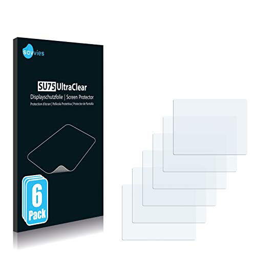 savvies Protector Pantalla Compatible con Vtech V.Smile Pocket (6 Unidades) Pelicula Ultra Transparente