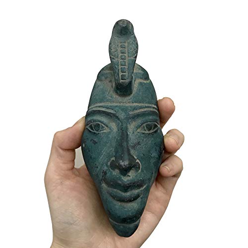 SDBRKYH Estatua del Antiguo faraón Egipcio, Akhenaten Model Sculpture Faraón Busto Sculpture Model Collection