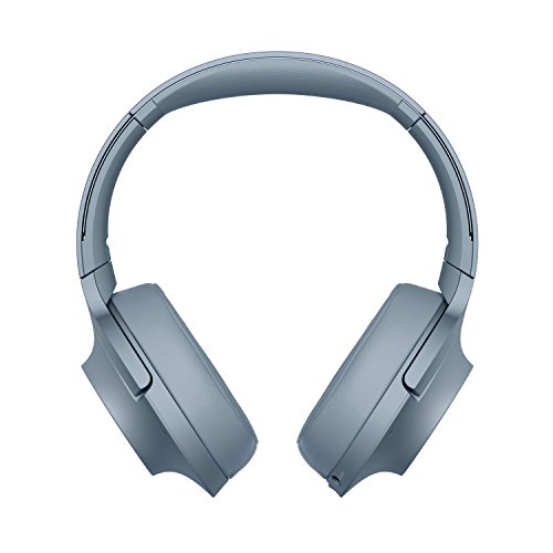 Sony WHH900N - Auriculares de diadema inalámbricos (H.ear, Hi-Res Audio, cancelación de ruido, Sense Engine, Bluetooth, compatible con aplicación Headphones Connect) azul, con Alexa integrada