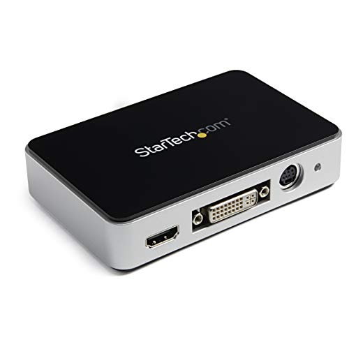 StarTech USB3HDCAP - Grabadora de vídeo HD, 1080p, 60fps