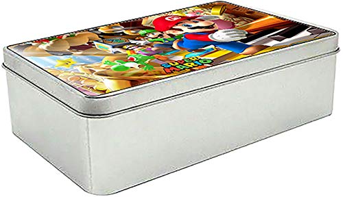 Super Mario Bros A Caja Lata Metal Tin Box