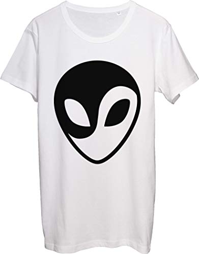 The Alien Face Black and White Edition - Camiseta para hombre