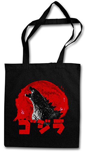 Urban Backwoods Godzilla Vintage Logo Bolsas de la Compra Reutilizables Japan Goijra Tokyo Nippon King Monster Kong