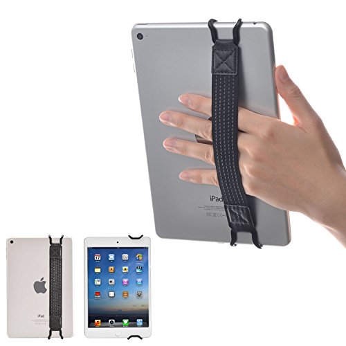 WANPOOL Correa Mano Universal Soporte con Agarre Antideslizante para iPads and Tabletas - iPad Air 2 /Mini/Pro (9.7") - Samsung Galaxy Tab S3 – Fire Tablets y Más